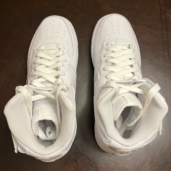 New Nike Air Force 1 White High Sneaker Shoes Size US 7 - Picture 11 of 12